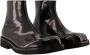 Maison Margiela Leather boots Black Dames - Thumbnail 2