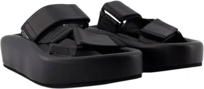 Maison Margiela Leather sandals Black Dames