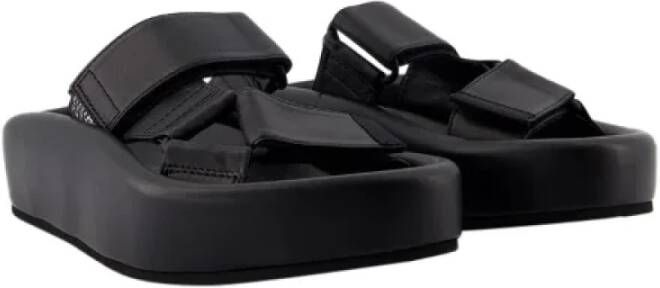 Maison Margiela Leather sandals Black Dames