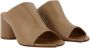 Maison Margiela Leather sandals Brown Dames - Thumbnail 4