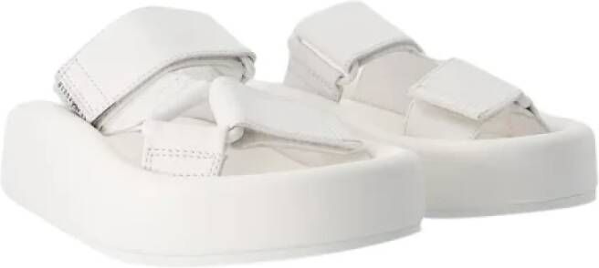 Maison Margiela Leather sandals White Dames