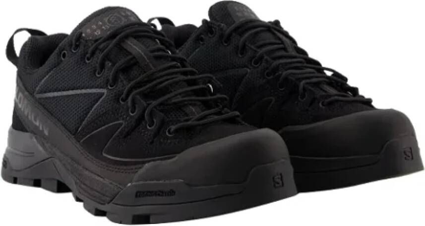 Maison Margiela Leather sneakers Black Dames