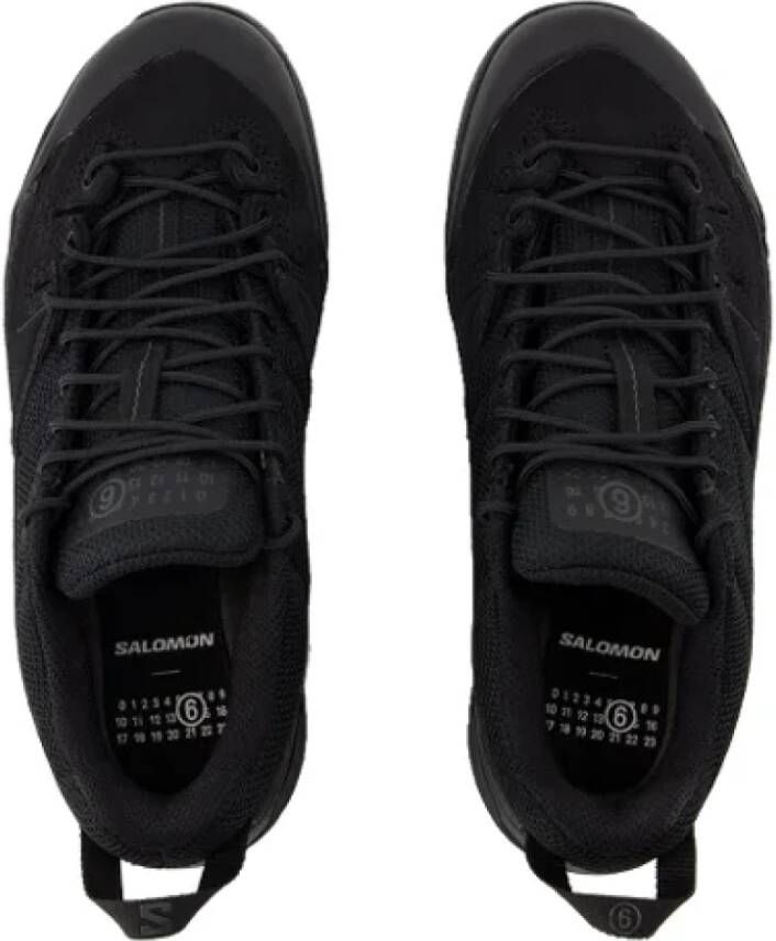 Maison Margiela Leather sneakers Black Dames