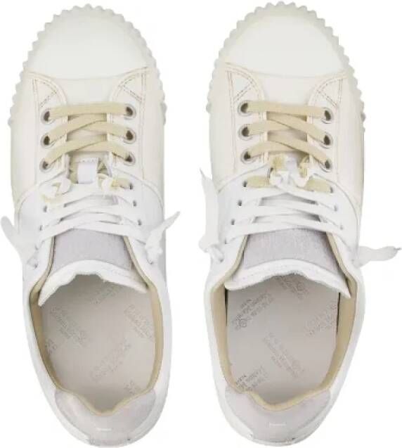 Maison Margiela Leather sneakers White Dames