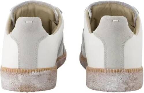 Maison Margiela Leather sneakers White Dames