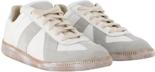 Maison Margiela Leather sneakers White Dames