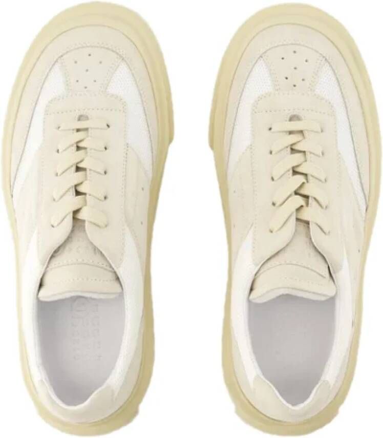 Maison Margiela Leather sneakers White Dames