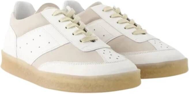 Maison Margiela Leather sneakers White Dames