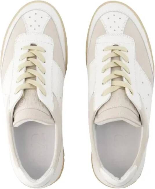 Maison Margiela Leather sneakers White Dames