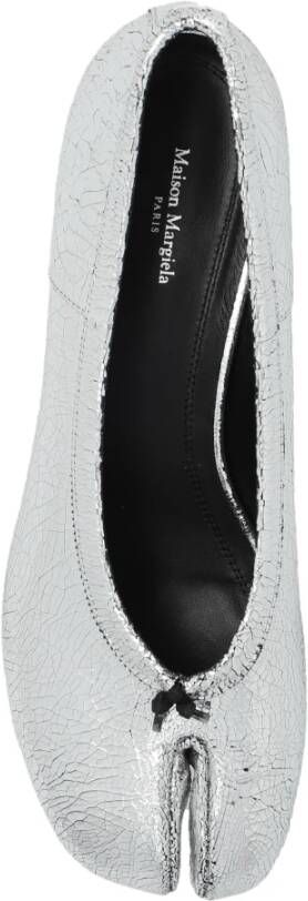 Maison Margiela Leren hakken Tabi Gray Dames