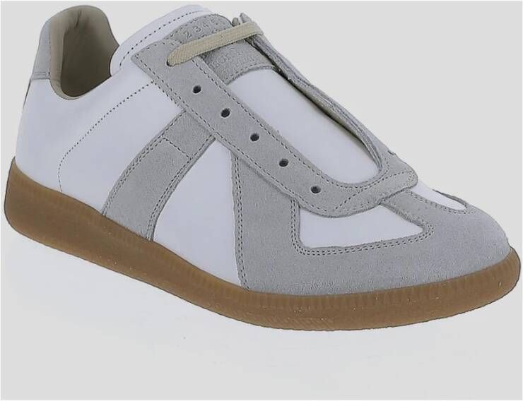 Maison Margiela Leren Replica Sneaker White Dames