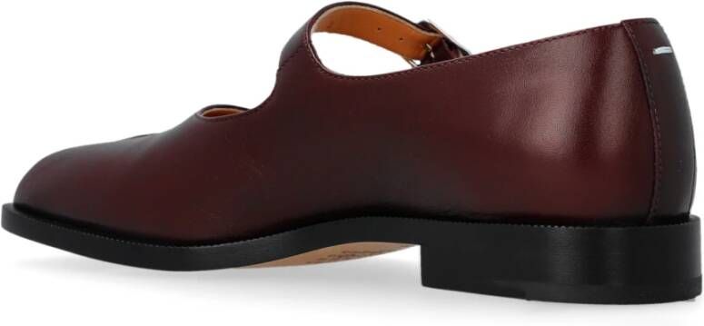 Maison Margiela Leren schoenen Red Dames