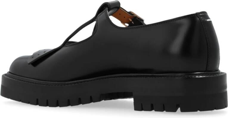 Maison Margiela Leren schoenen van Black Dames