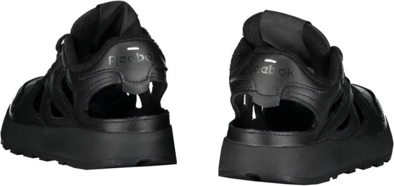 Maison Margiela Leren sneakers met uitsparingen Black Dames