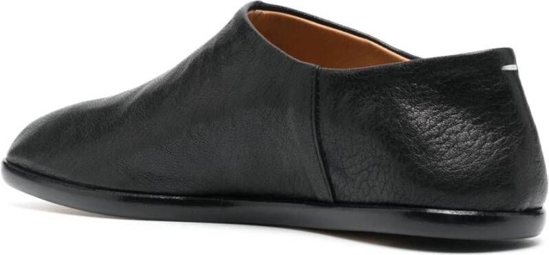 Maison Margiela Leren Tabi Babouche Schoenen Black Dames