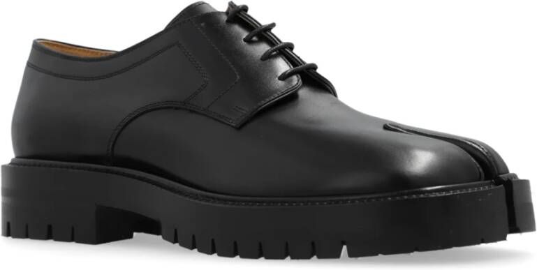 Maison Margiela Leren 'Tabi' schoenen Black Dames