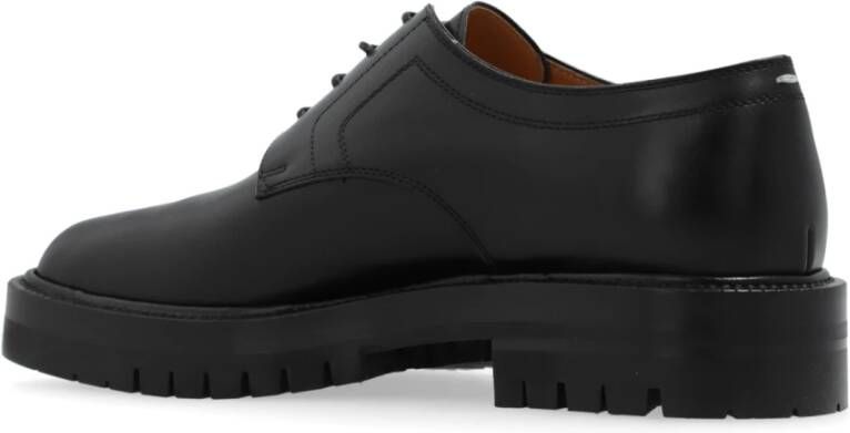 Maison Margiela Leren 'Tabi' schoenen Black Dames