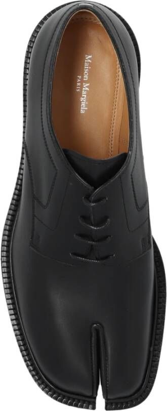 Maison Margiela Leren 'Tabi' schoenen Black Dames