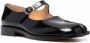 Maison Margiela Zwarte leren loafers met Tabi teen Black Dames - Thumbnail 27