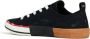 Maison Margiela Logo Canvas Sneakers Zwart Rubber Black Dames - Thumbnail 3