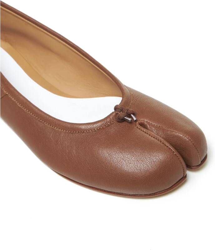 Maison Margiela Platte schoenen voor vrouwen Brown Dames