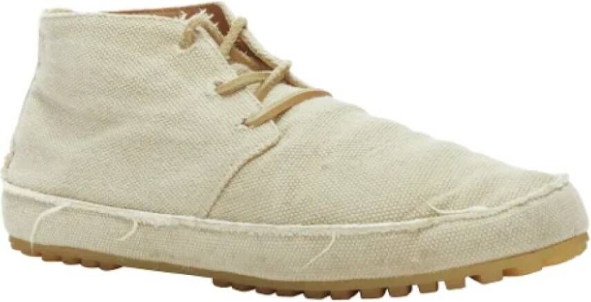 Maison Margiela Pre-owned Canvas sneakers Beige Heren