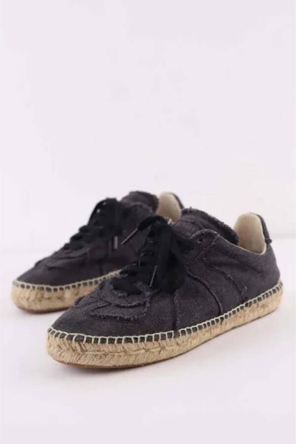 Maison Margiela Pre-owned Fabric sneakers Black Dames