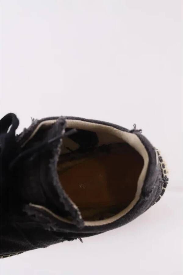 Maison Margiela Pre-owned Fabric sneakers Black Dames