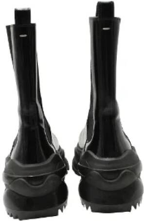 Maison Margiela Pre-owned Leather boots Black Dames