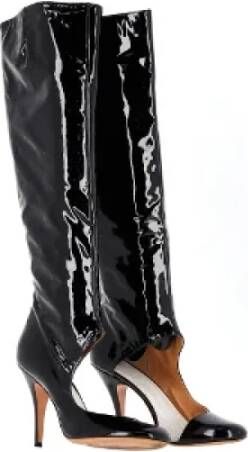 Maison Margiela Pre-owned Leather boots Black Dames