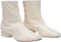 Maison Margiela Pre-owned Leather boots White Dames - Thumbnail 2