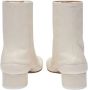 Maison Margiela Pre-owned Leather boots White Dames - Thumbnail 3