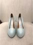 Maison Margiela Pre-owned Leather heels Blue Dames - Thumbnail 2