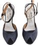 Maison Margiela Pre-owned Leather heels Blue Dames - Thumbnail 2