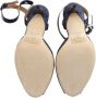 Maison Margiela Pre-owned Leather heels Blue Dames - Thumbnail 4