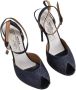 Maison Margiela Pre-owned Leather heels Blue Dames - Thumbnail 5