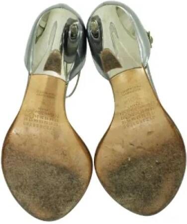 Maison Margiela Pre-owned Leather heels Gray Dames