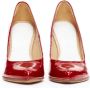 Maison Margiela Pre-owned Leather heels Red Dames - Thumbnail 4