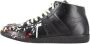 Maison Margiela Pre-owned Leather sneakers Black Heren - Thumbnail 4