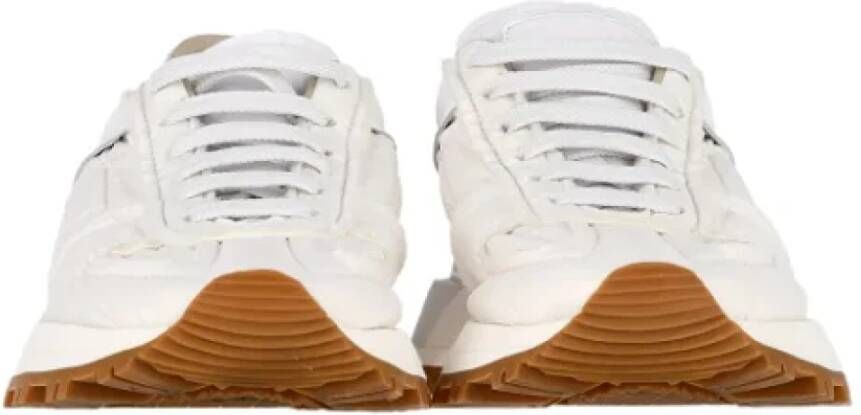 Maison Margiela Pre-owned Leather sneakers White Dames