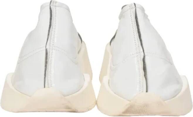 Maison Margiela Pre-owned Rubber sneakers White Dames