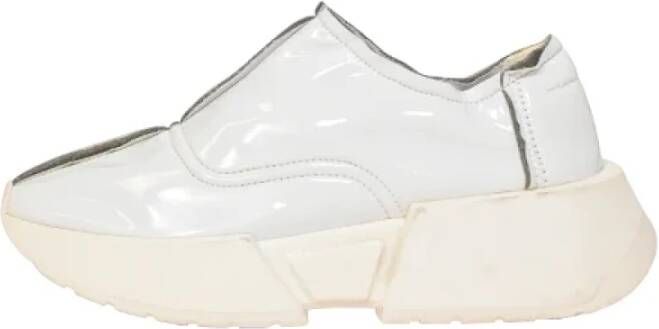 Maison Margiela Pre-owned Rubber sneakers White Dames