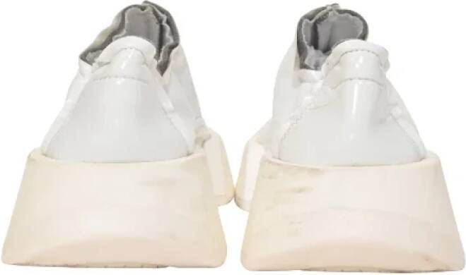 Maison Margiela Pre-owned Rubber sneakers White Dames