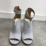 Maison Margiela Pre-owned Suede boots Blue Dames - Thumbnail 4