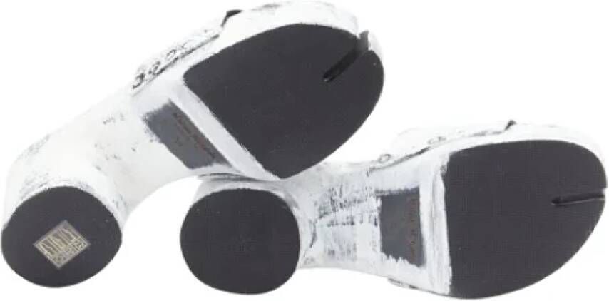 Maison Margiela Pre-owned Wool sandals White Dames