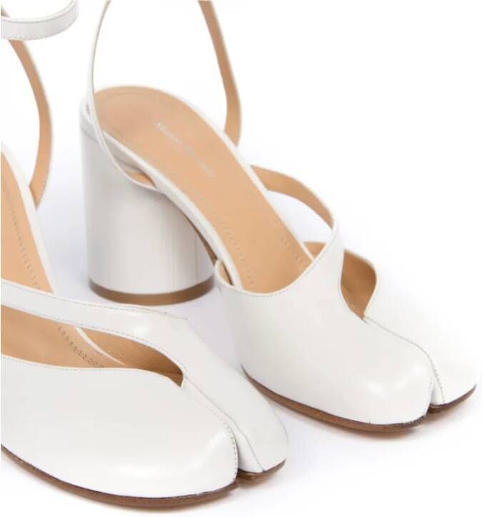 Maison Margiela Sandal Pump Tabi Stijl White Dames