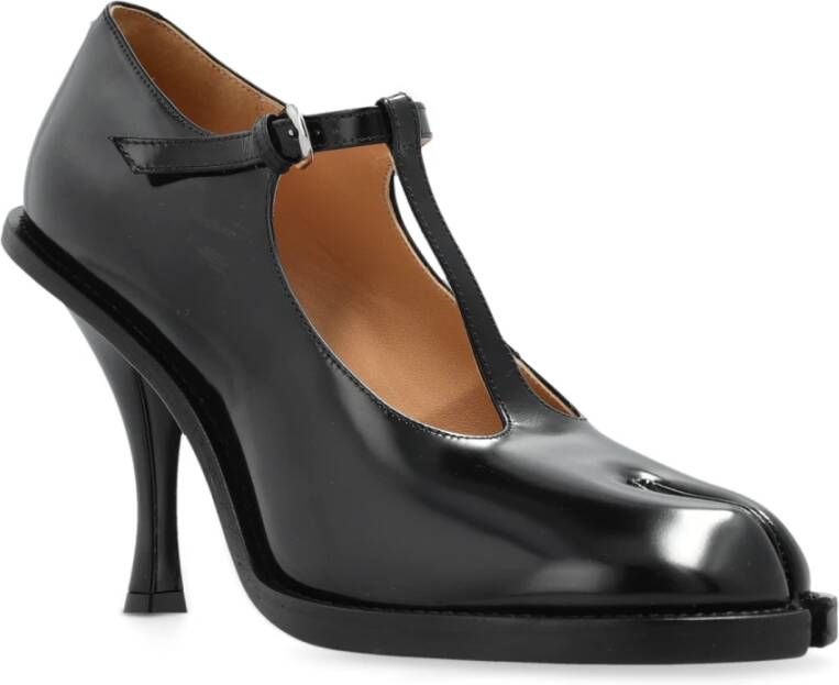 Maison Margiela Schoenen met Tabi-uitsnijding en hak Black Dames