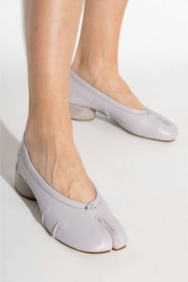 Maison Margiela Schoenen met Tabi-uitsnijding en hak Purple Dames