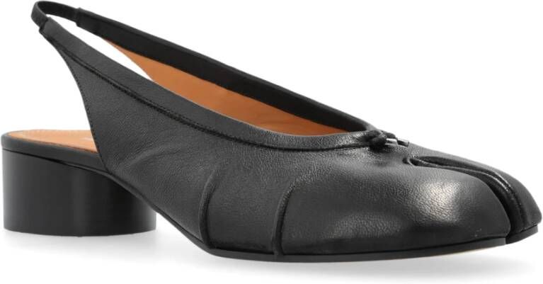 Maison Margiela Schoenen met tabi-uitsparing en hak Black Dames