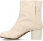 Maison Margiela Witte Leren Laarzen met Tabi Split-Teen Vorm White Dames - Thumbnail 6